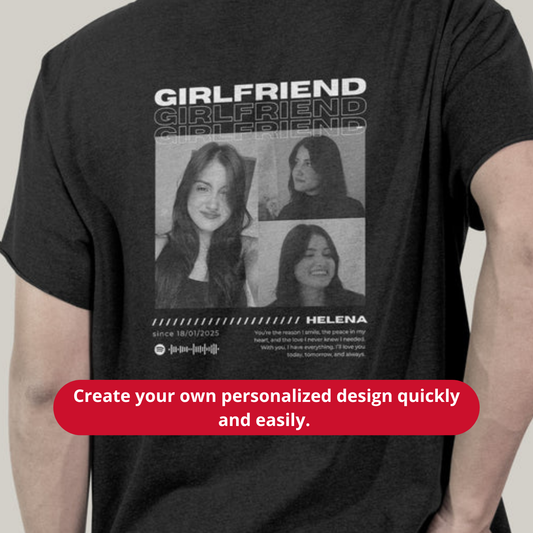 Custom T-shirt "Girlfriend"
