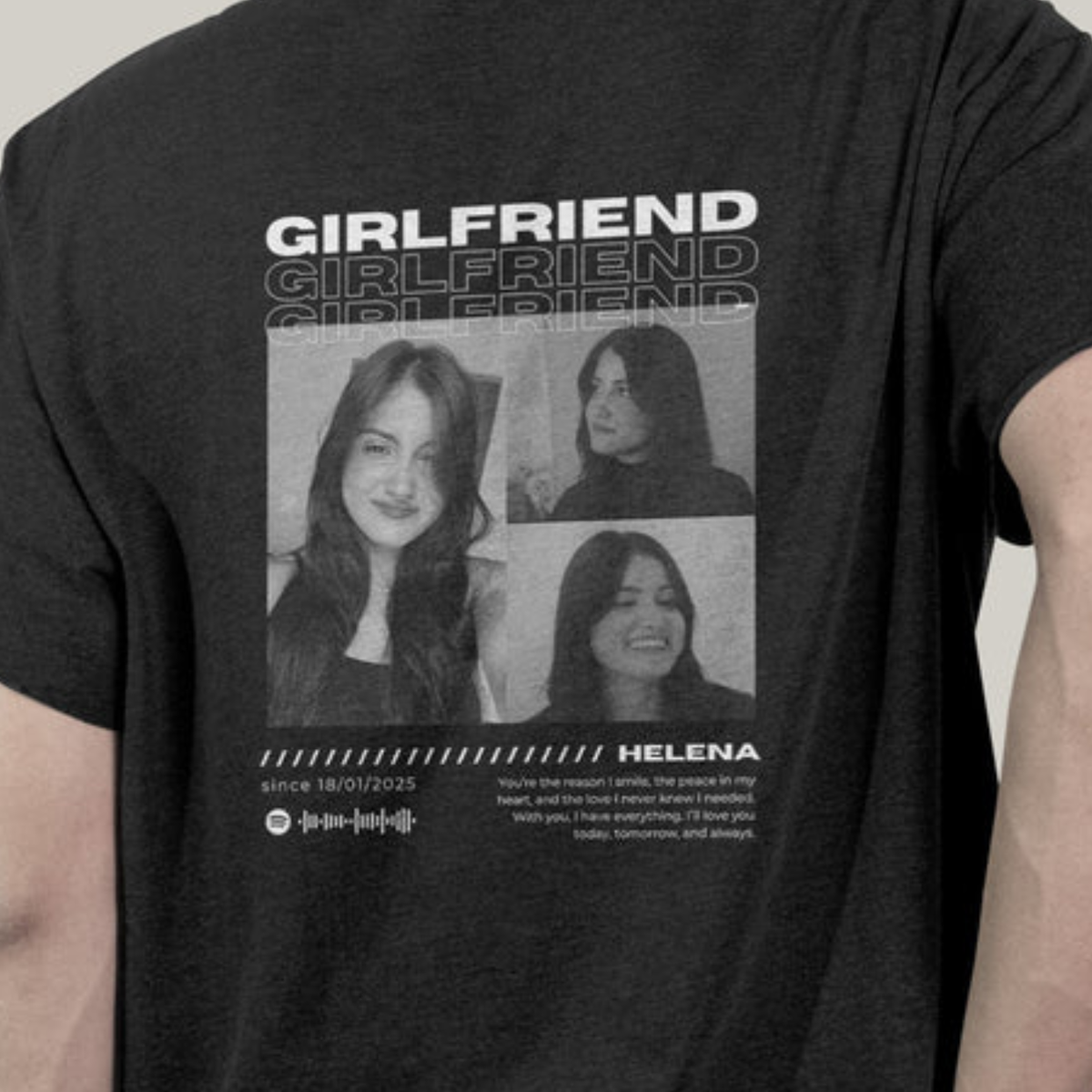 Custom T-shirt "Girlfriend"